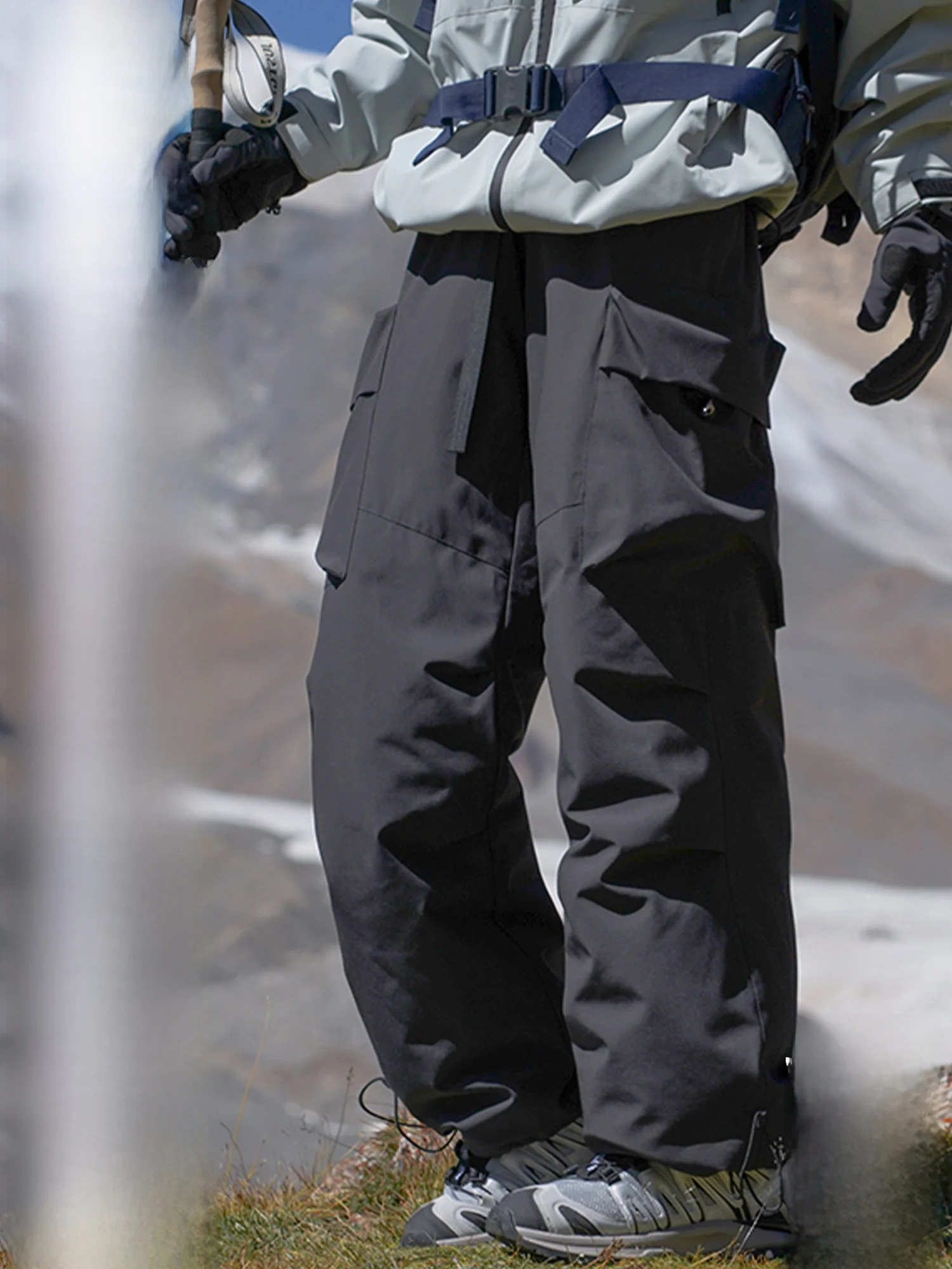 

Мужские повседневные свободные прямые брюки Paul Frank для зимы, утепленные, из полиэстера и аммиачного волокна, молодежные, модные