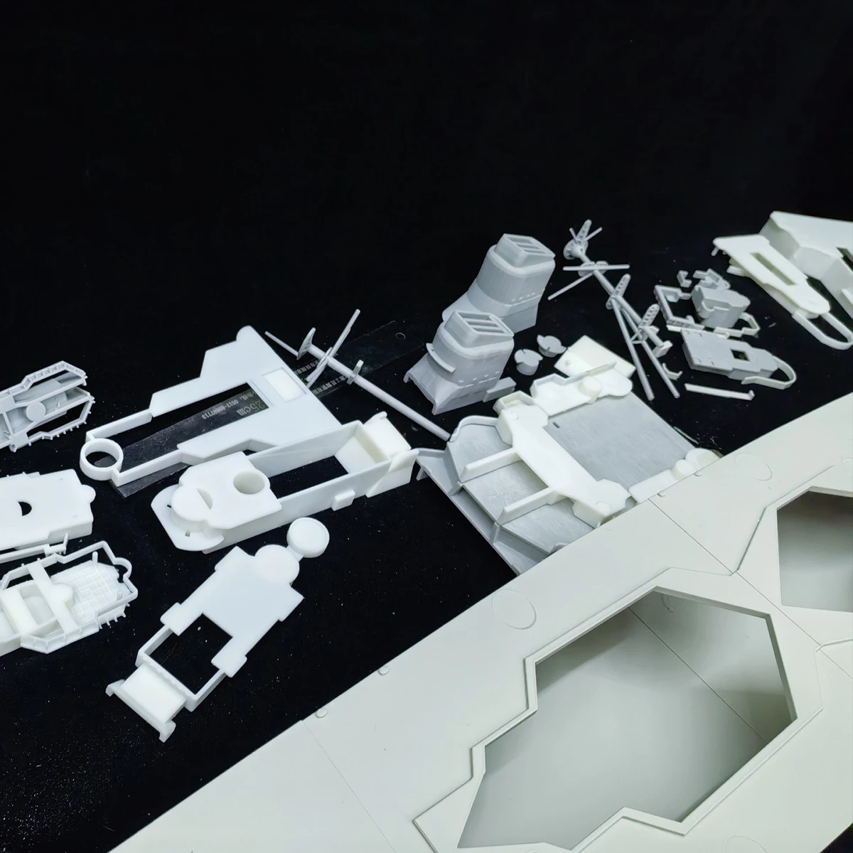 1/200 rc navio 136cm stalingrado classe batalhacruiser navio de controle remoto luz-cura detalhe impressão rc navio modelo kit brinquedo adulto