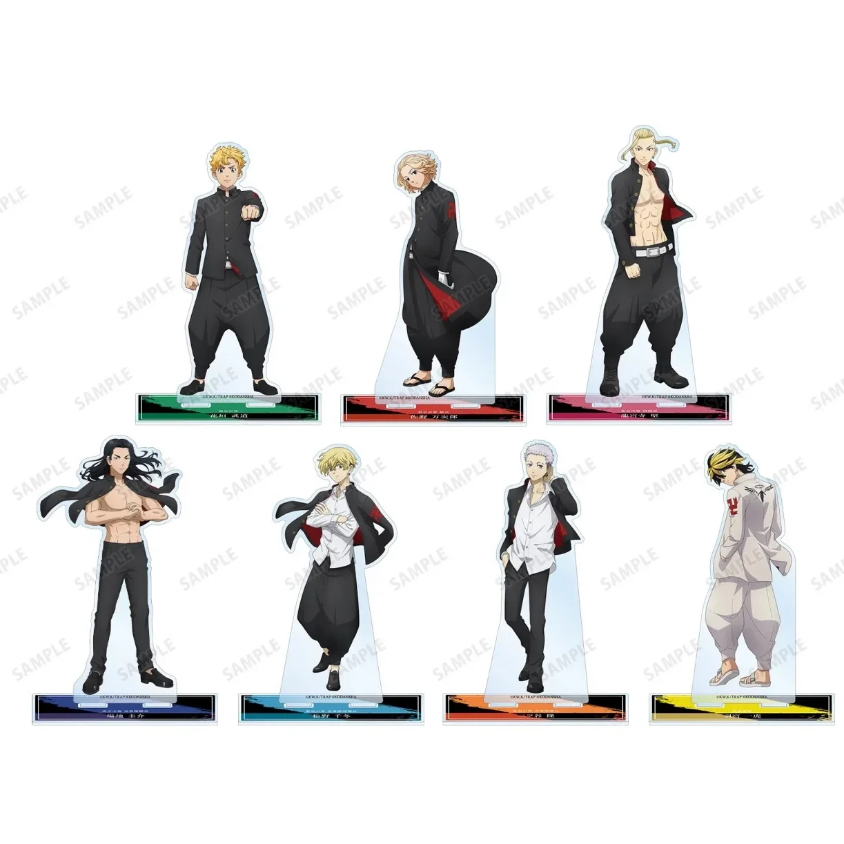 Anime Takemichi Kazutora Keisuke Chifuyu Game Takemitchy Draken Acrylic Stand Doll Figure Model Plate Cosplay Toy for Gift