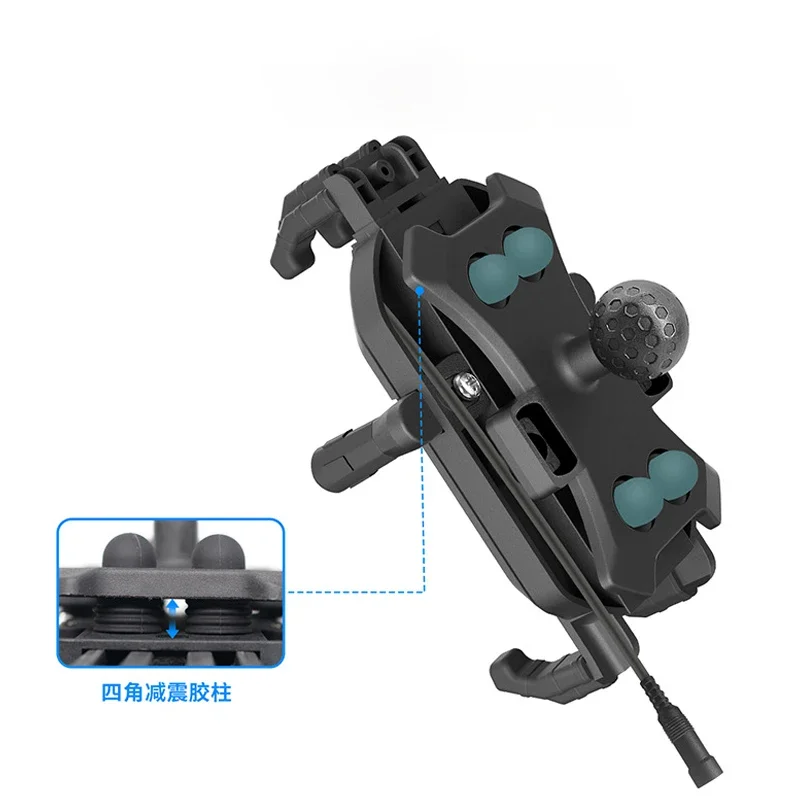 Supporto per telefono moto supporto per navigazione staffa per Clip ricarica automatica per Honda Gold Wing 1800 1500 1200 Goldwing GL1800 GL