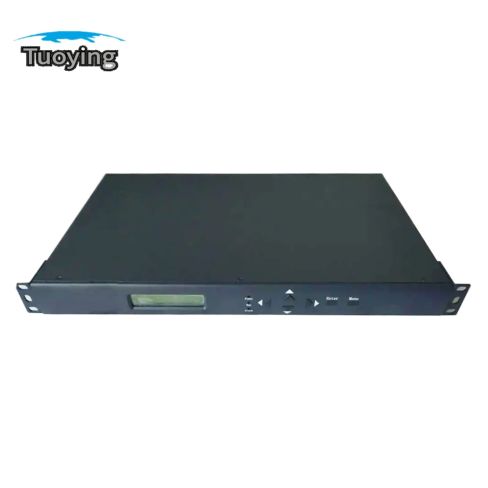 

16-channel DVB-T/T2/C/S2 RF to IP, tuner gateway, digital streaming receiver, cable digital television front-end system