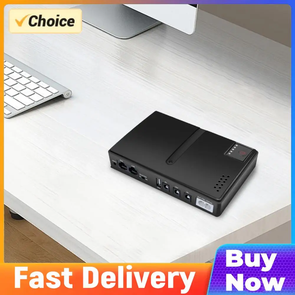 DC1036P DC UPS Router Optical Cat UPS 5V9V12V 36W 10400mah DC UPS Emergency Power Supply DC Power Adapter for Router Optical Cat
