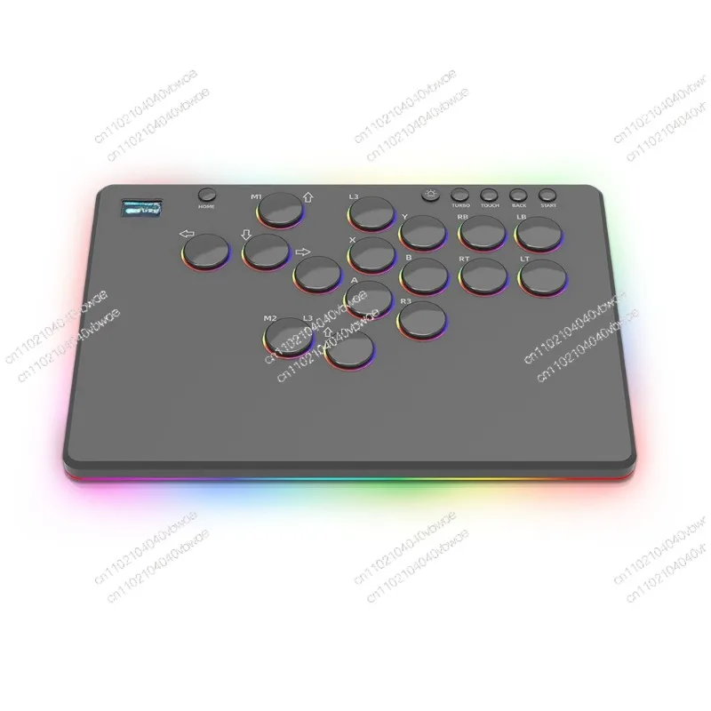 

Шейкер с RGB-подсветкой, 14 клавиш, Street Fighter, 6 боевых клавиатур, поддержка программирования макросов, сменные клавиши
