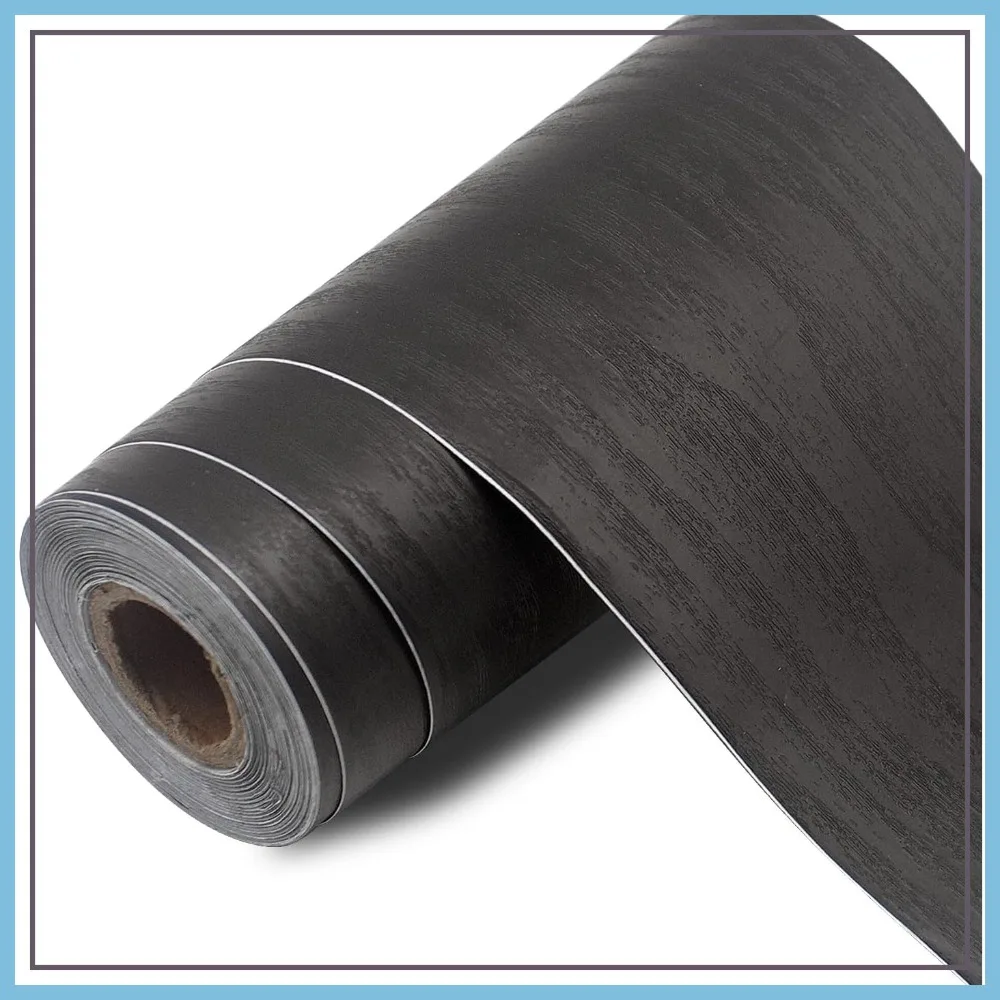 

Dark Walnut Wood Grain Repair Tape 4in x 32.8ft Self Adhesive Waterproof for Tables, Chairs, Doors, Windows, Floors