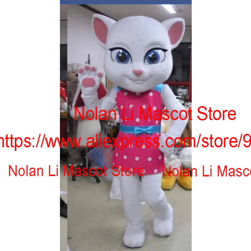 Traje de mascote do gato azul para adulto, Festa de RPG, Vestido extravagante, Desenhos animados, Jogo publicitário, Adereços de Carnaval, Presente de Natal, 062, Novo