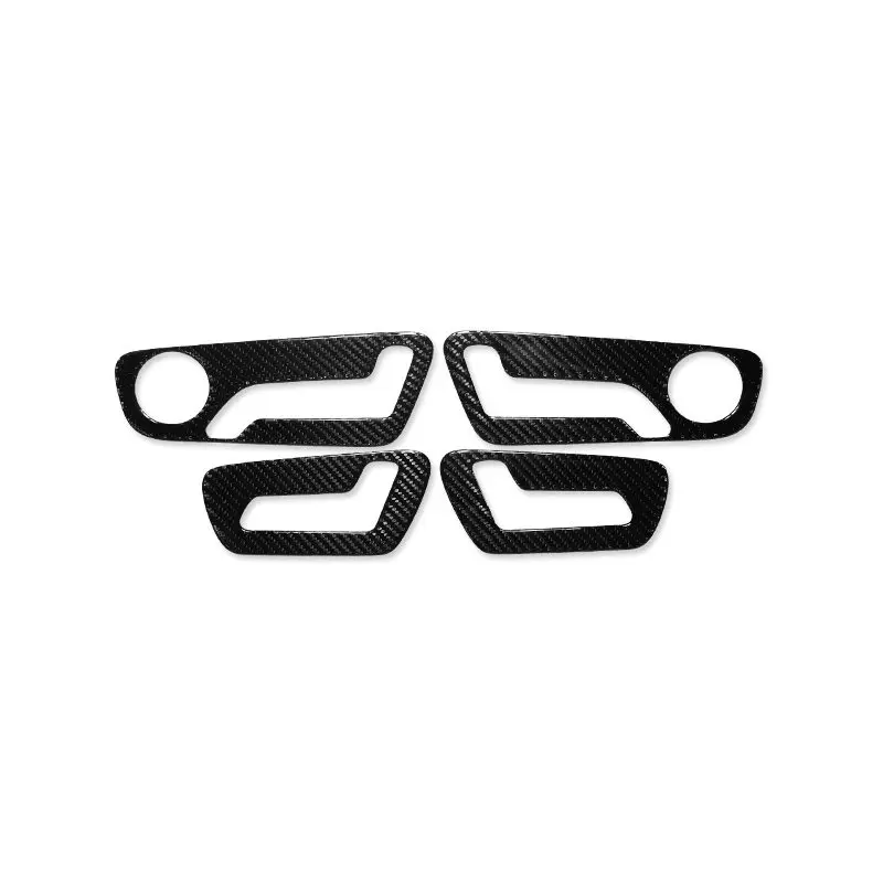 

For Volkswagen IDERA 9X Carbon fiber interior modification seat adjustment panel protective sticker