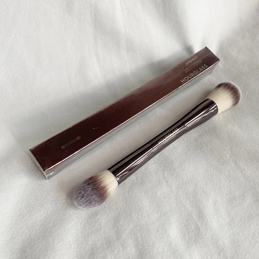 Hourglass AMBIENT LIGHTING EDIT BRUSH Double Ended Powder Highlight Blush Bronzer Makeup Brush Cosmetic Brush