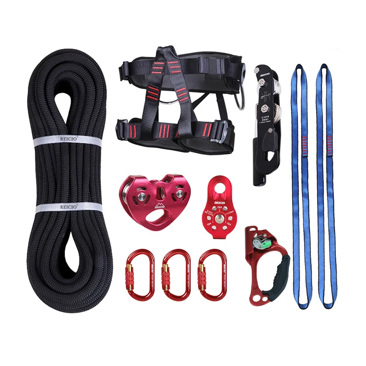 Can be customized outdoor park, backyard, kindergarten zip line kit with harness