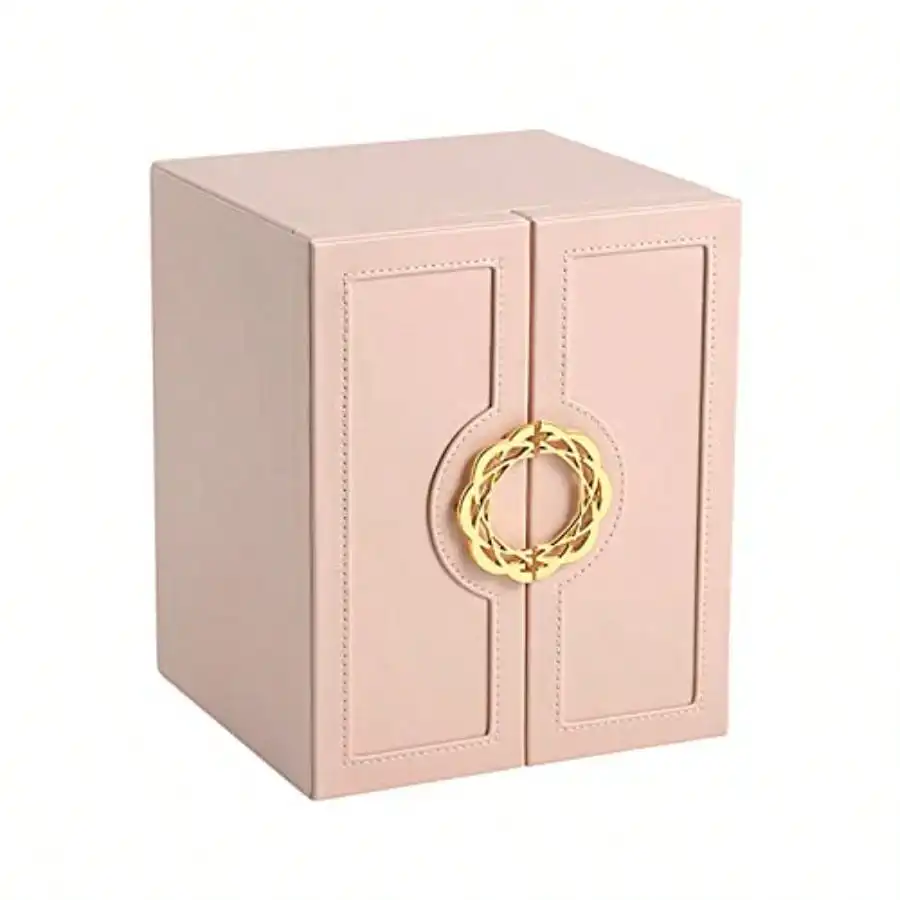 Cute Jewelry Box For Women Teen Girls Jewelry Organizer Large Jewelry Organizers And Storage Faux Leather Jewelry Storage Jewler