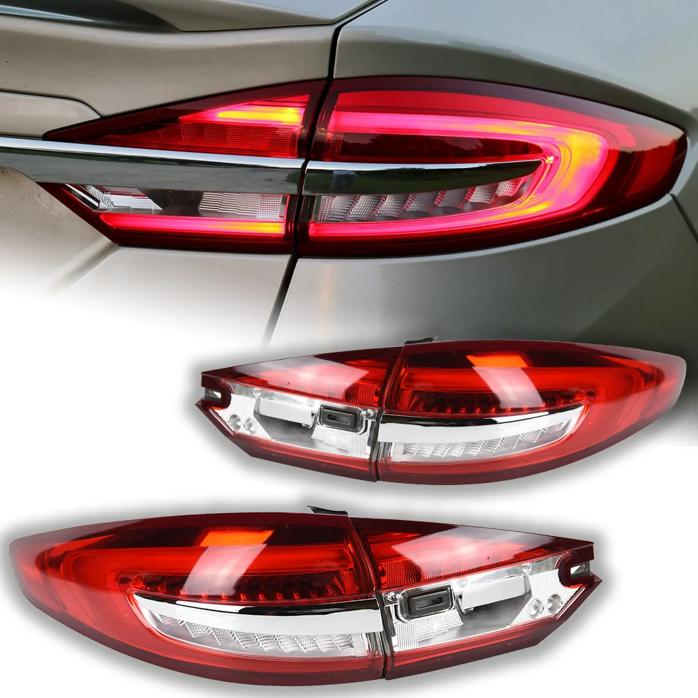 

Car Lights for Ford Mondeo Led Tail Lamp 2013-2020 Fusion Signal Tail Light Animation Rear Stop Brake Reverse Auto Accessories