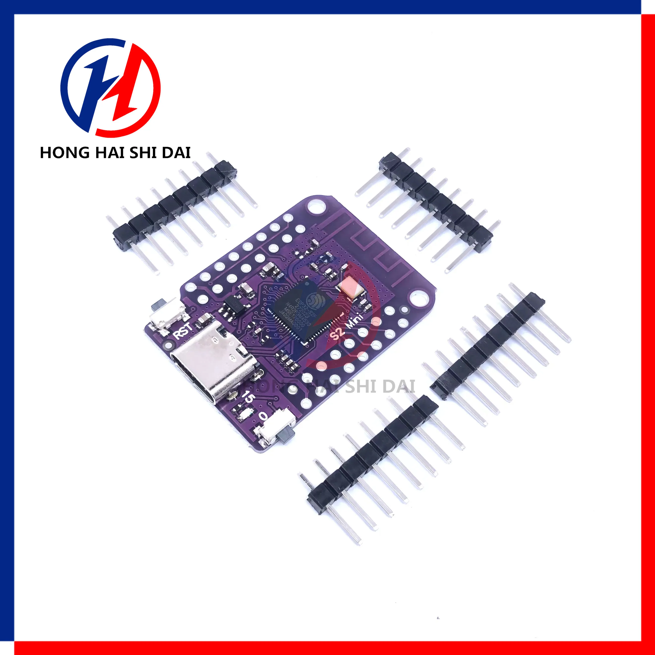 ESP32 S2 Mini WiFi Board Based ESP32-S2FN4R2 ESP32-S2 4MB Flash 2MB PSRAM MicroPython for Compatible D1 Mini Upgrade