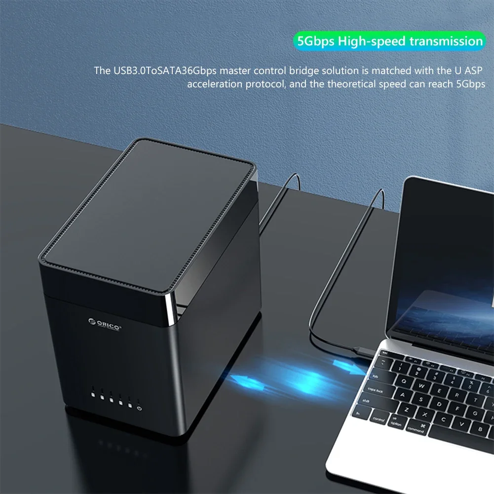 Imagem -05 - Orico-ds Series Hard Drive Docking Station Bay Usb 3.0 para Sata 3.5 Magnetic-tipo 90tb 5gbps Hdd Enclosure Case pc Case