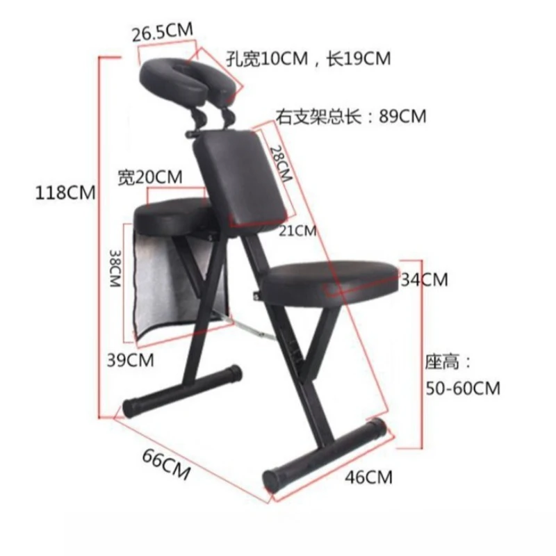 Multi-functional Adjust Massage Tables Comfort Tattoo Gua Sha Massage Tables Acupuncture Metal Furniture Массажное Кресло MHAMY