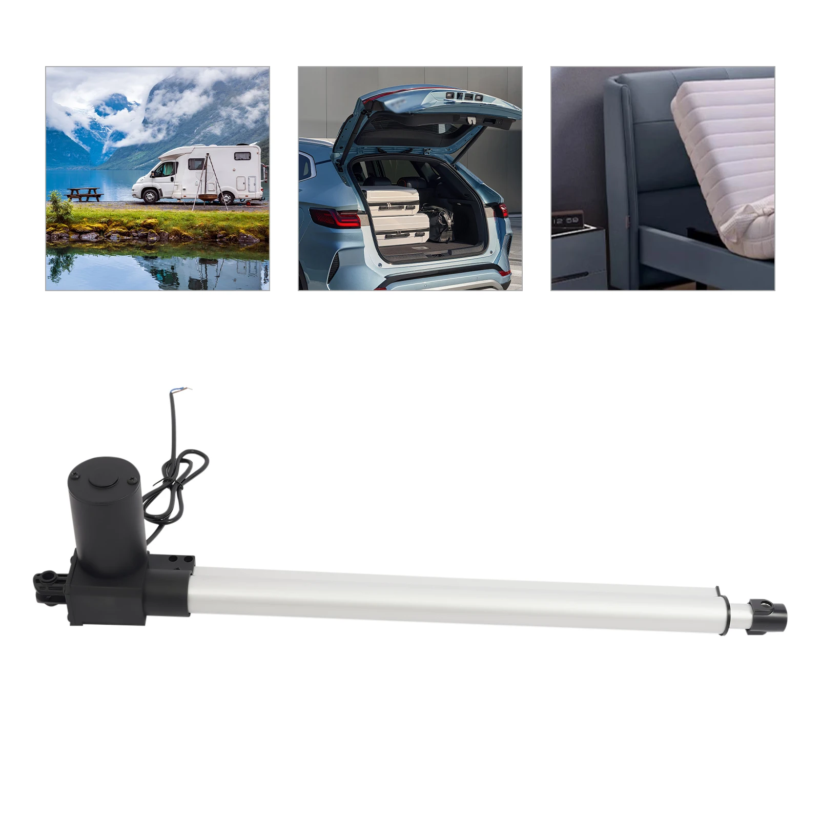 

500mm Stroke Linear Actuator 6000N Stroke Actuator Push Rod Motor DC12V for Lift Tables, Electric Sofas