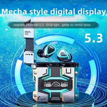 TWS M45 سماعات بلوتوث 5.3 سماعة بلوتوث لاسلكية إلغاء الضوضاء سماعات مع ميكروفون سماعات لشاومي Redmi