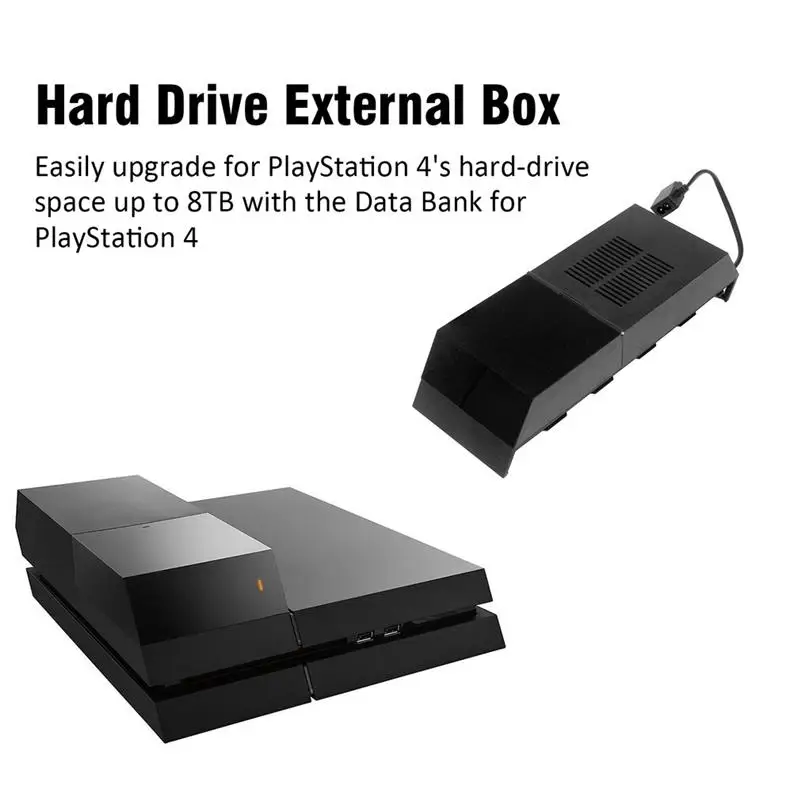 Hard Drive HDD Enclosure 3.5 Inch Hard Drive External Box For Sony PS4 External Hard Drive Case Data Bank Game Host Storage Cage