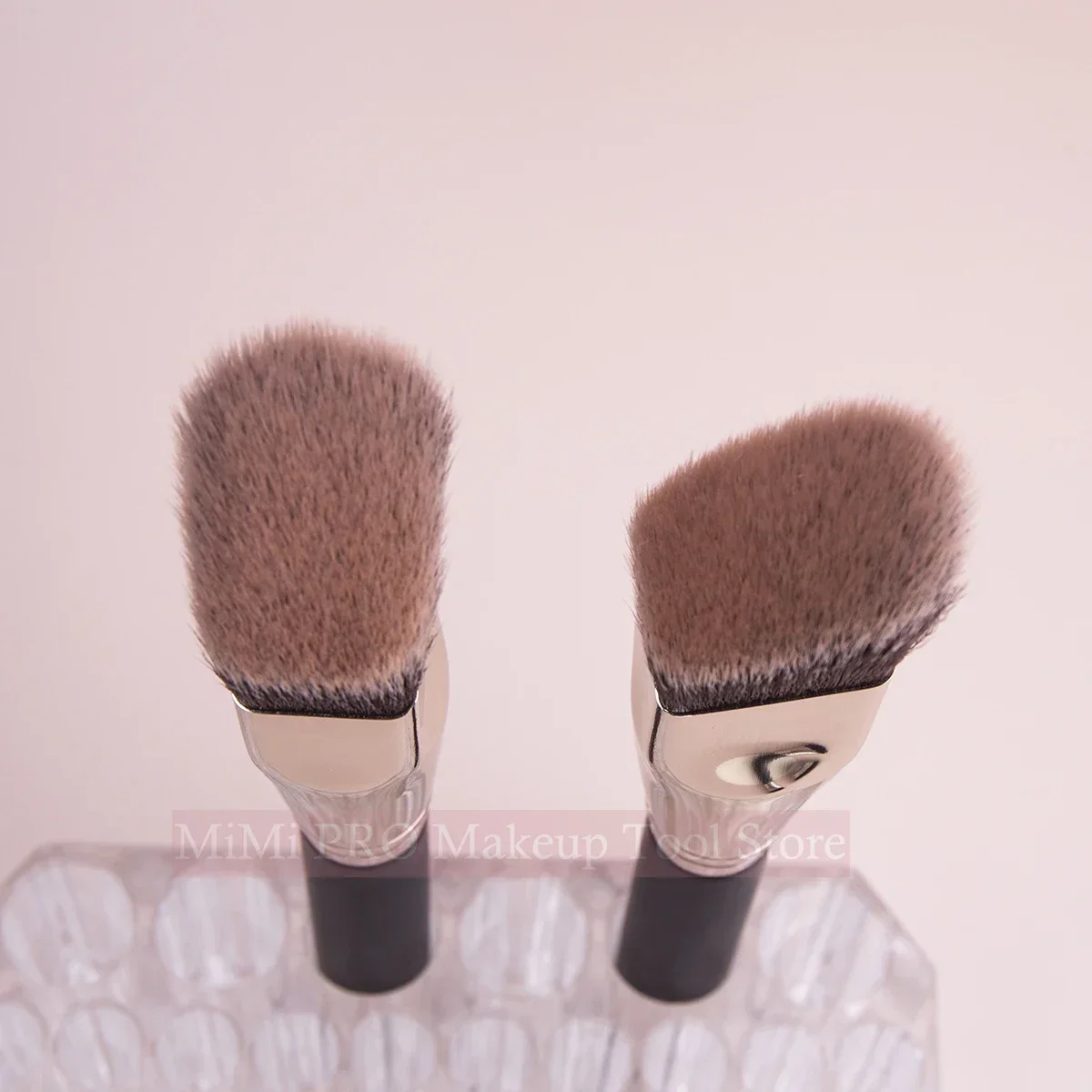 Crème Blush fond de teint brosse coudée crème Blush pinceaux de maquillage crème pour le visage Blush Contour fond de teint mélange outils de beauté