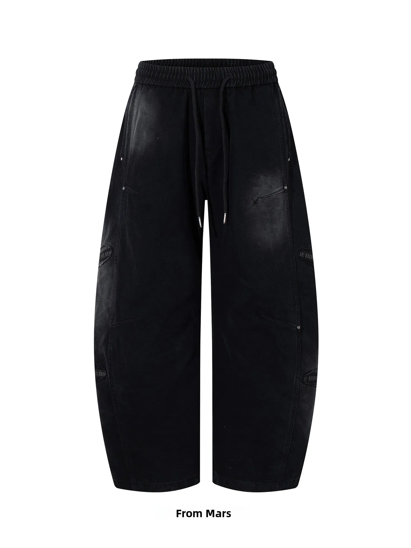 

Casual Vintage Waed Loose Knife Jeans from Youth Faion Cotton Breathable Comfortable Fit for Daily Wear All Seasons