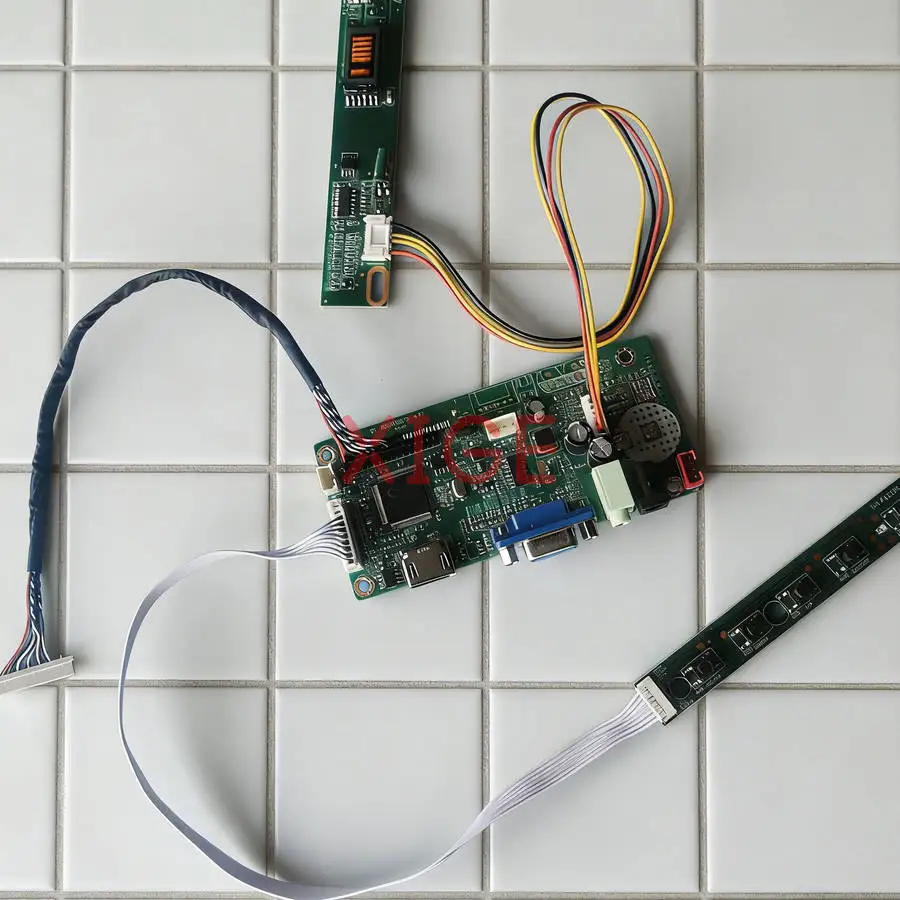 

Плата контроллера матрицы ЖК-дисплея подходит для LTN121AT02 CLAA121WA01 LTN121W1 LTN121AP02 HDMI + VGA LVDS 20-контактный 1280*800 1-CCFL 1280x800 комплект DIY