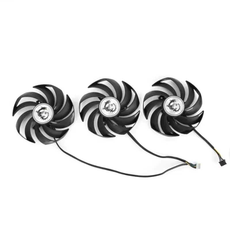 Wentylator chłodnicy 90 mm do karty graficznej MSI Radeon RX 6800 6900 XT GAMING X TRIO 16G
