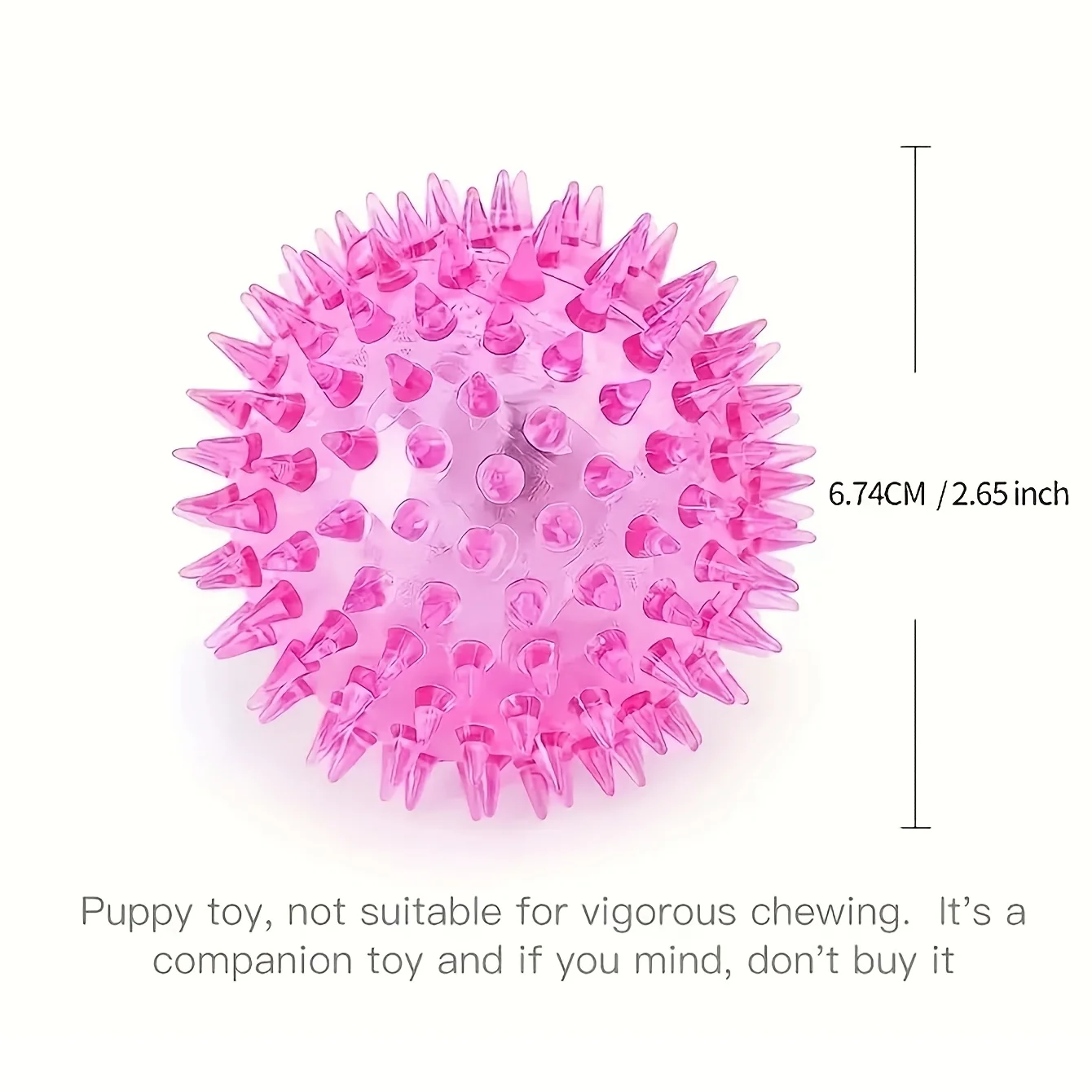 1 Pc  Pet Thistle Ball Dog Interactive Toy for Teeth Cleaning Fun And Boredom Relief Cat And Dog Chew Toy
