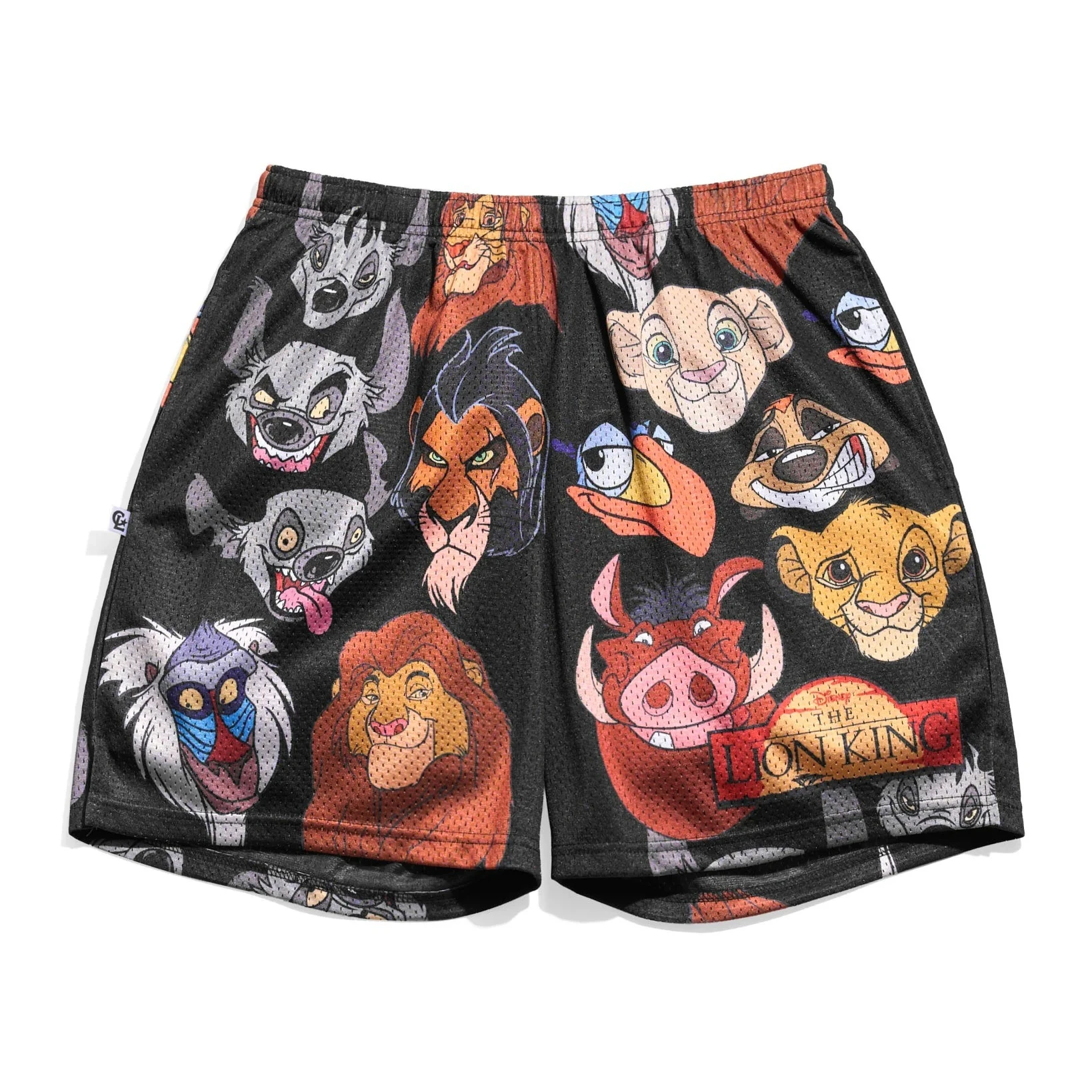 Potdemiel The Lion King Simba Heads Retro 3D Printed Adult Kids Athleisure Shorts Family Summer Quick-drying Soft Comfy Stylish