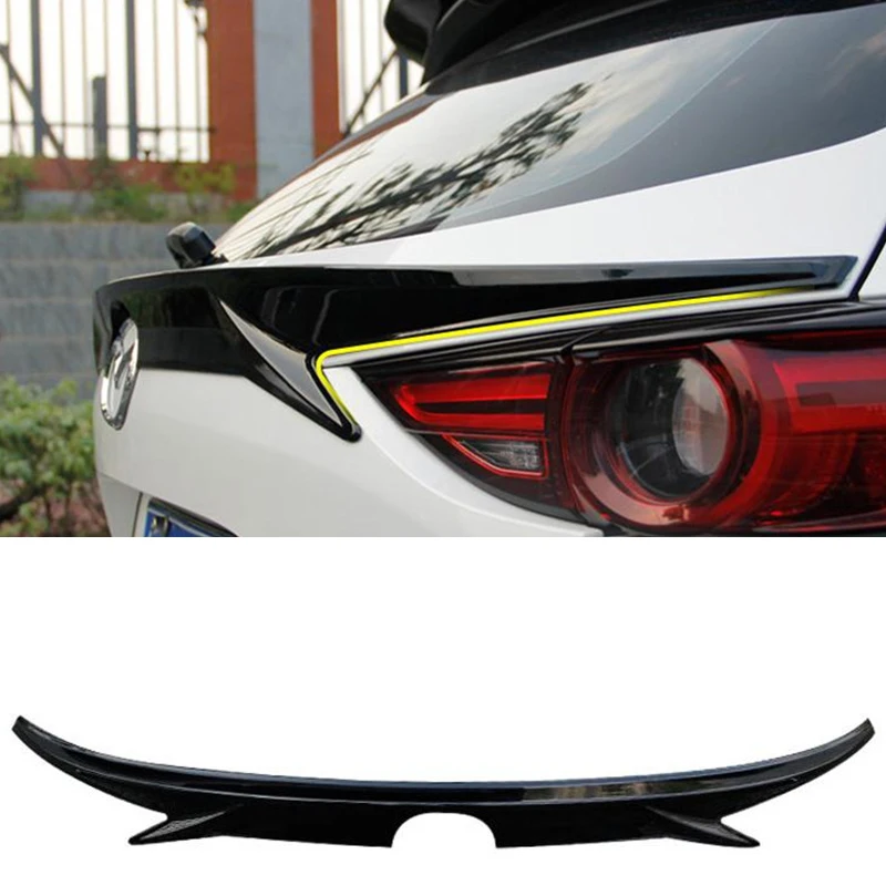 For Mazda CX-5 Roof Spoiler WING 2017 2018 2019 2020 2021 CAR Trunk Rear Lip Decorative Accessories CX5 Body Kit