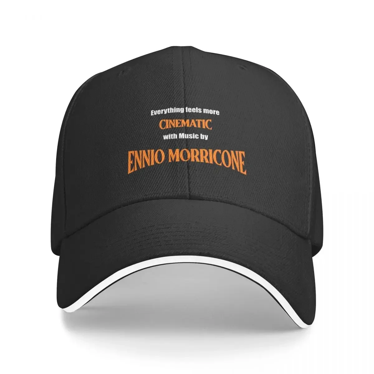 Film Music - Everything feels more cinematic with Ennio Morricone Baseball Cap Kids Hat black custom Hat Mens Caps Women's