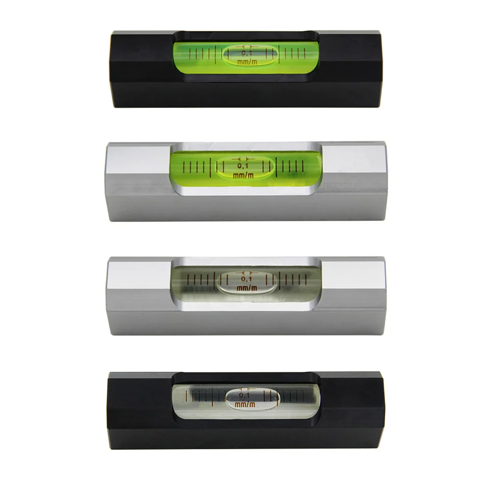 1pc 85x20x20mm Strip Level Meter High Meter Level Bead Portable Level Rule Level Aligner Construction Tools For Leveling Alignme