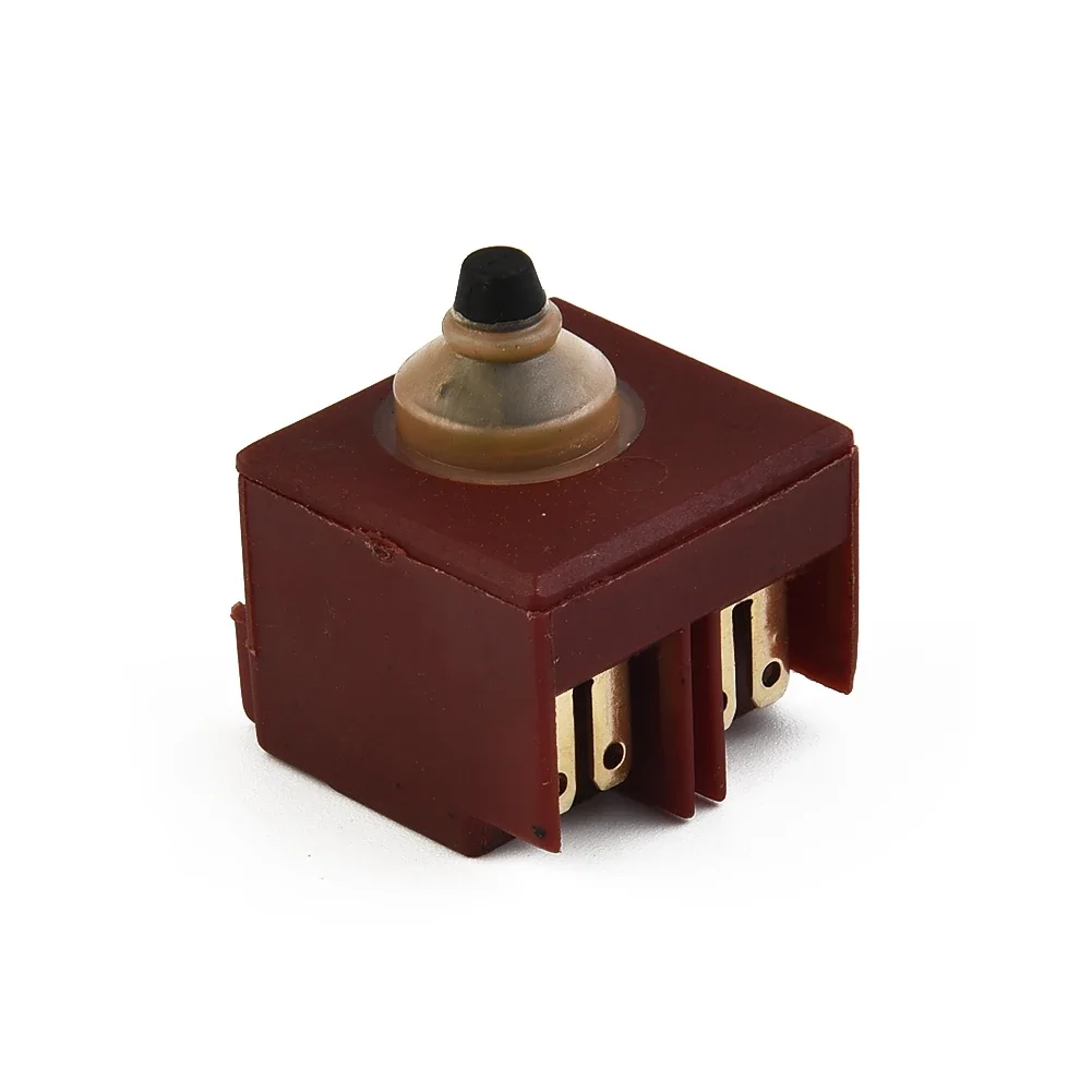 FA252W Momentary DPST NO Push Button Switch, Angle Grinder Switch For Bosch GWS68100, Easy Power Control, Plastic Casing