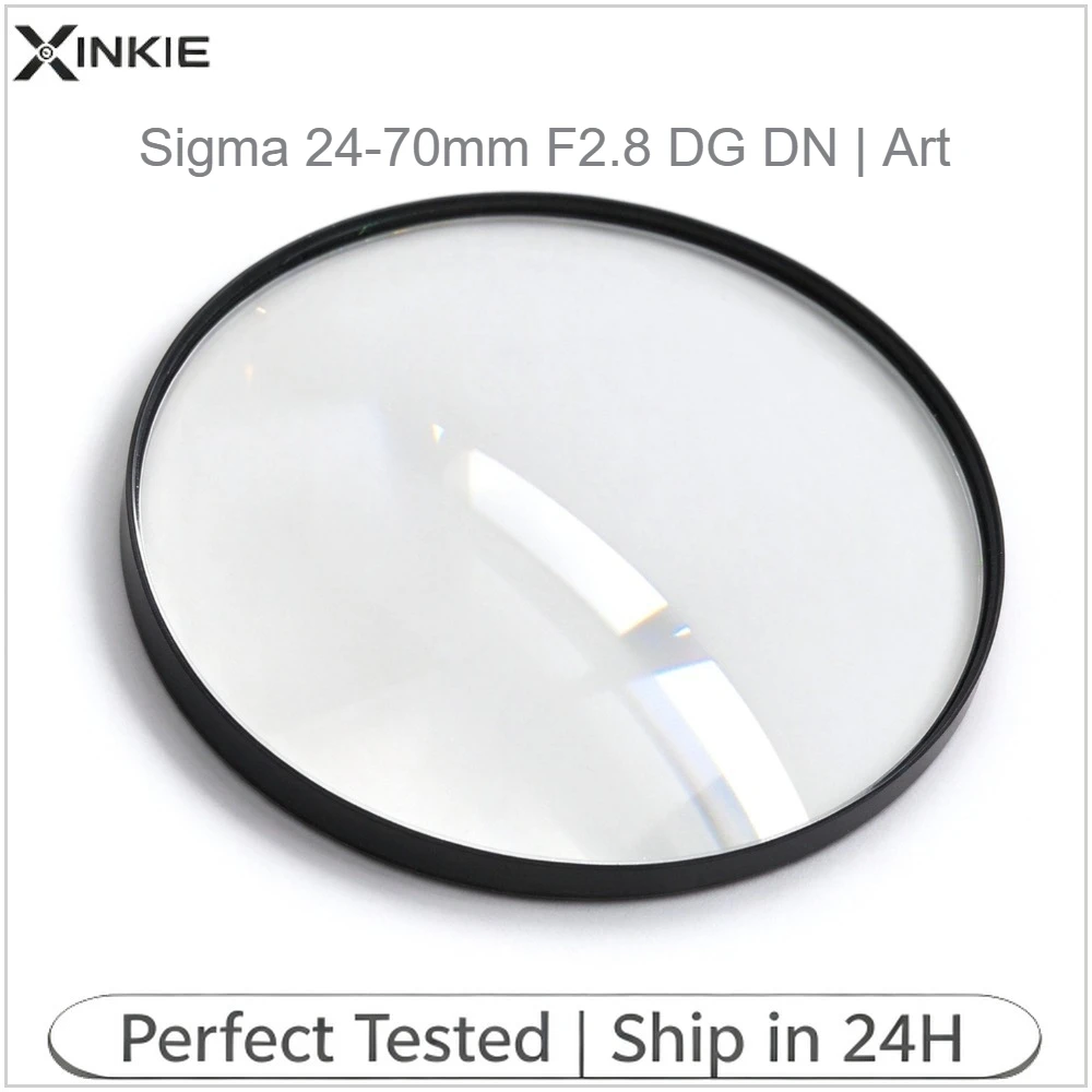 NEW 24-70 DG DN Front Lens 1st Optics Element Glass for Sigma 24-70mm F/2.8 DG DN Art （for Sony Mount ）Camera Repair Accessories