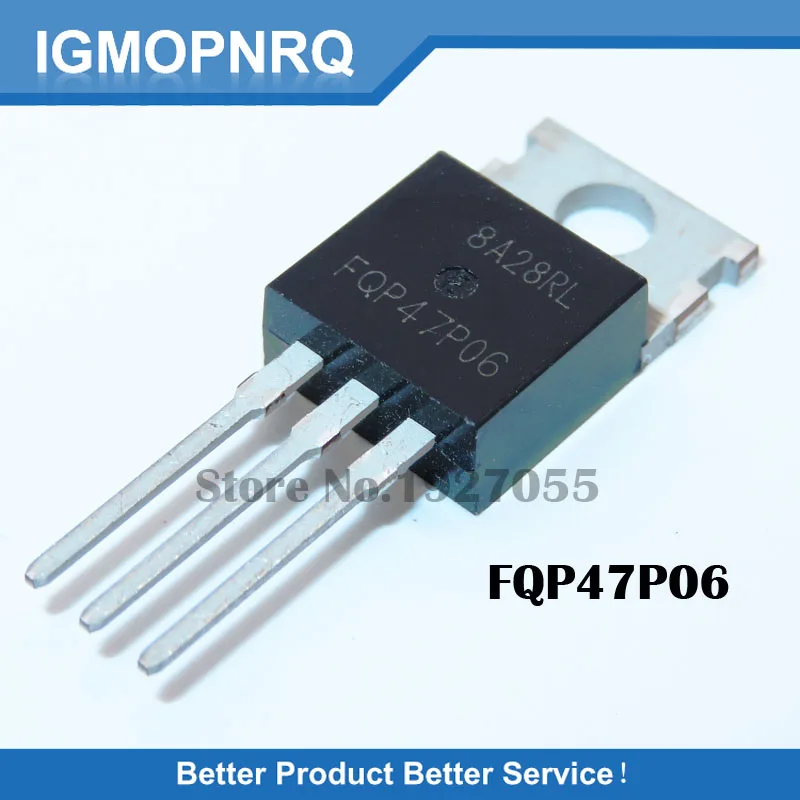 10PCS FQP4N90C FQP10N60 TO220 FQP17P06 FQP27P06 FQP30N06 FQP33N10 FQP47P06 FQP50N06