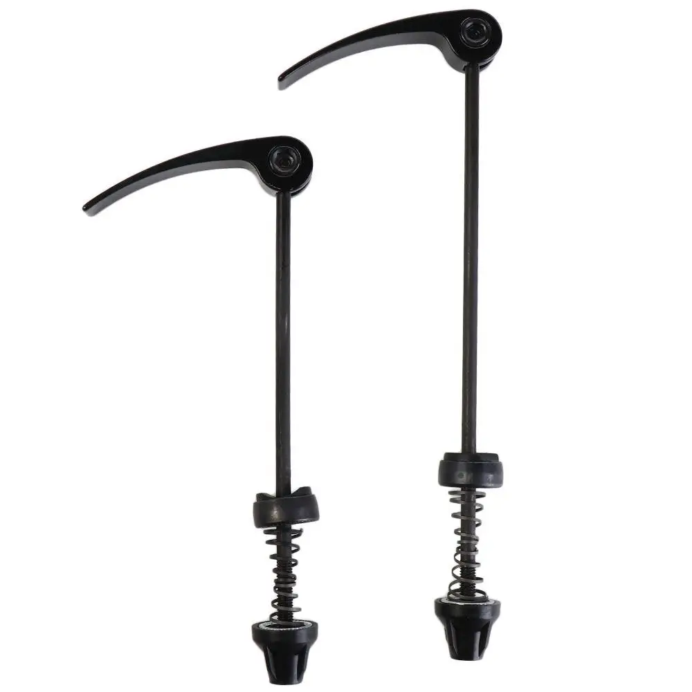 Metal Quick Release Lever 17.5cm Black Bike Front Rear Lever Cycling Steel Skewers Bicycle Steel Skewers Front Wheel
