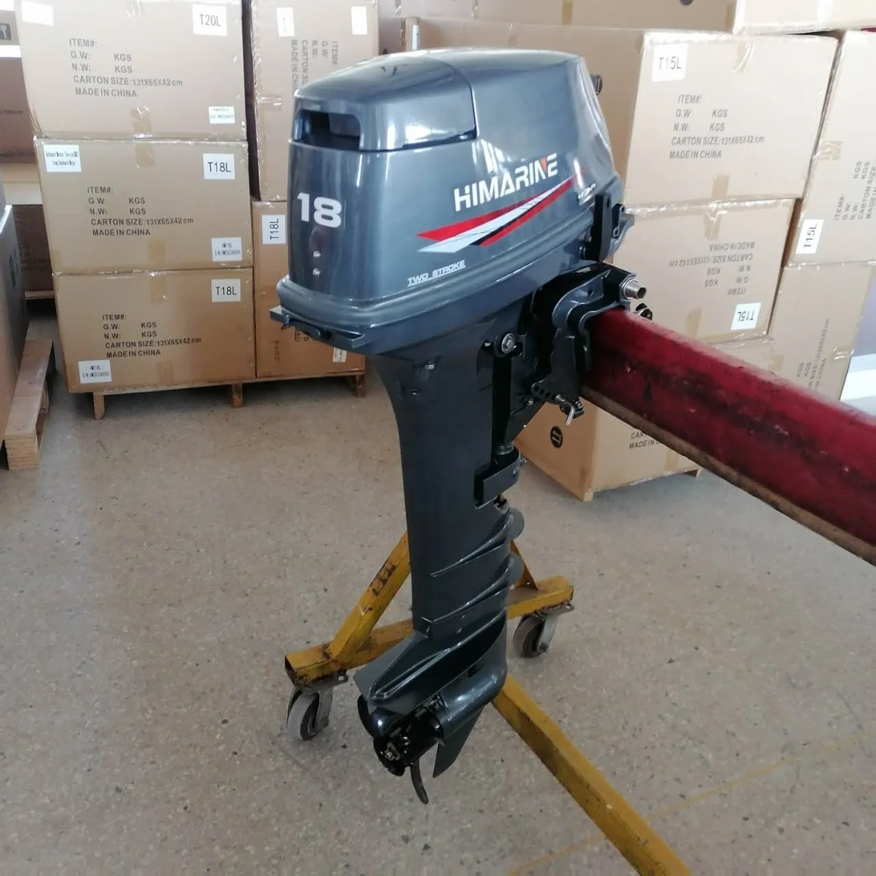 Himarine Brand Like Tohatsu Genuine Japan 2 Stroke M18E2S 18HP Outboard Engine Boat Motors