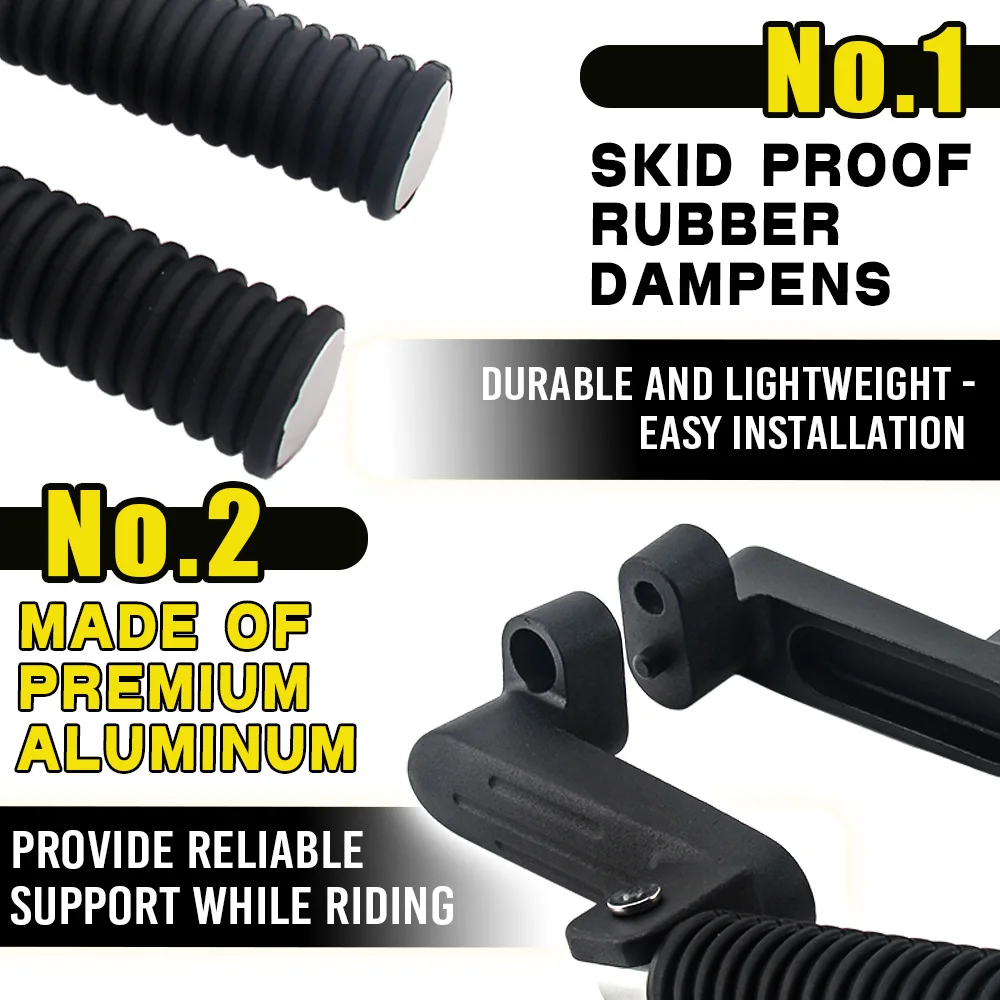 لـ Indian Springfield Chieftain Limited Chief Dark Horse Roadmaster Elite Passenger مساند القدم بدواسة أوتاد القدم الخلفية للدراجة النارية