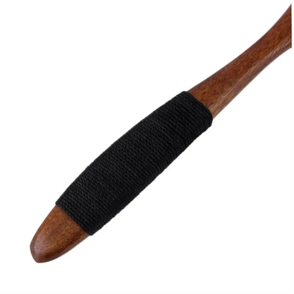 Handmade 17.5cm Tableware Hand-made Catering Scoop Wood Wooden Spoon Cooking Utensil Soup Spoon Kitchen Tool
