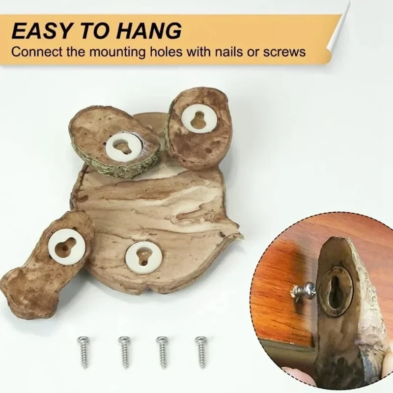 Outdoor Tree Face Statue, Old Man Bark Grimace Decoration, Funny Yard Art, Tree Outdoor Garden Props