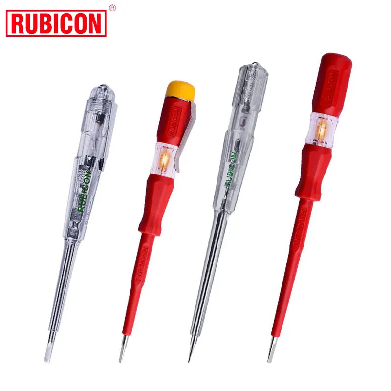 Electrical Tester Pen Voltage Indicator Test Pencil Tester Screwdriver 150-250V Neon Bulb Non-contact Insulation Test PenDurable