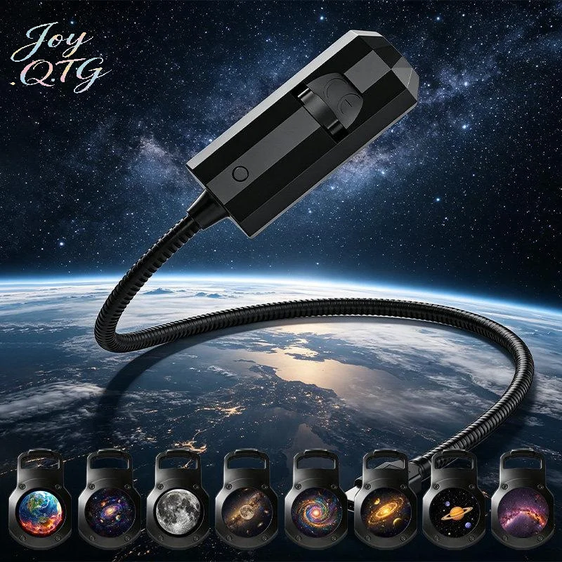 USB Starry Sky Projector Light 8 Starry Sky Projections Photo Background Decoration Light Room Night Light