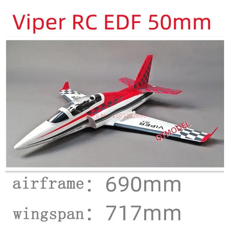 Rc 11 Leaf Ductal Electric Aircraft Viper 50mm Ductal Aircraft Epo Remote-Controlled Aircraft Rc Plane Children Birthday Gifts