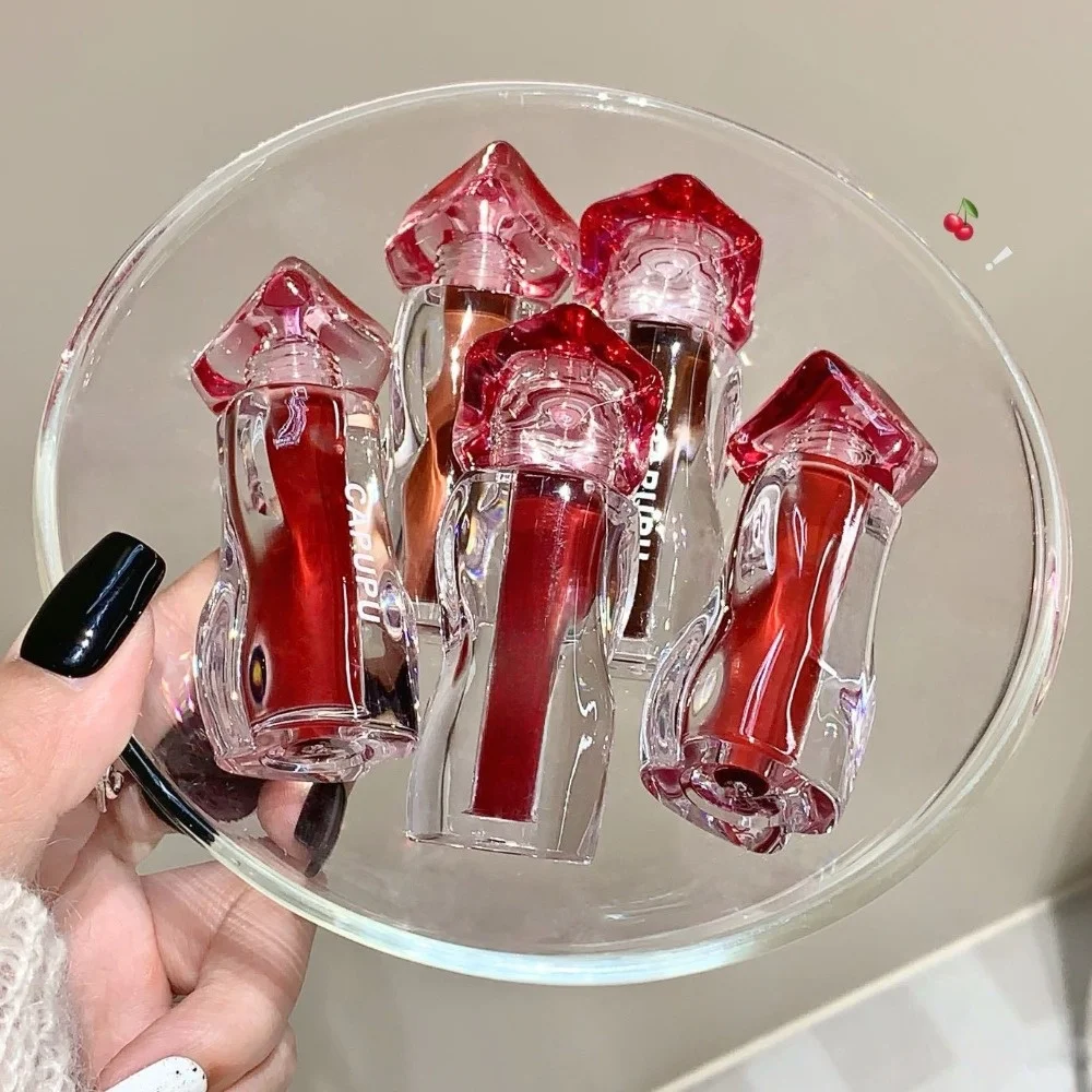 Watery Mirror 3g Mirror Lip Gloss Iridescent Crystal Translucent Lip Glaze Hydrating Moisturizing Lipgloss Stain Cosmetics