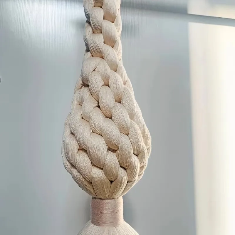 Premium Modern Minimalistic Wrapped Handmade Polyester Thread Banquet Provide Decor Items Art Large Sphericity Art and Design