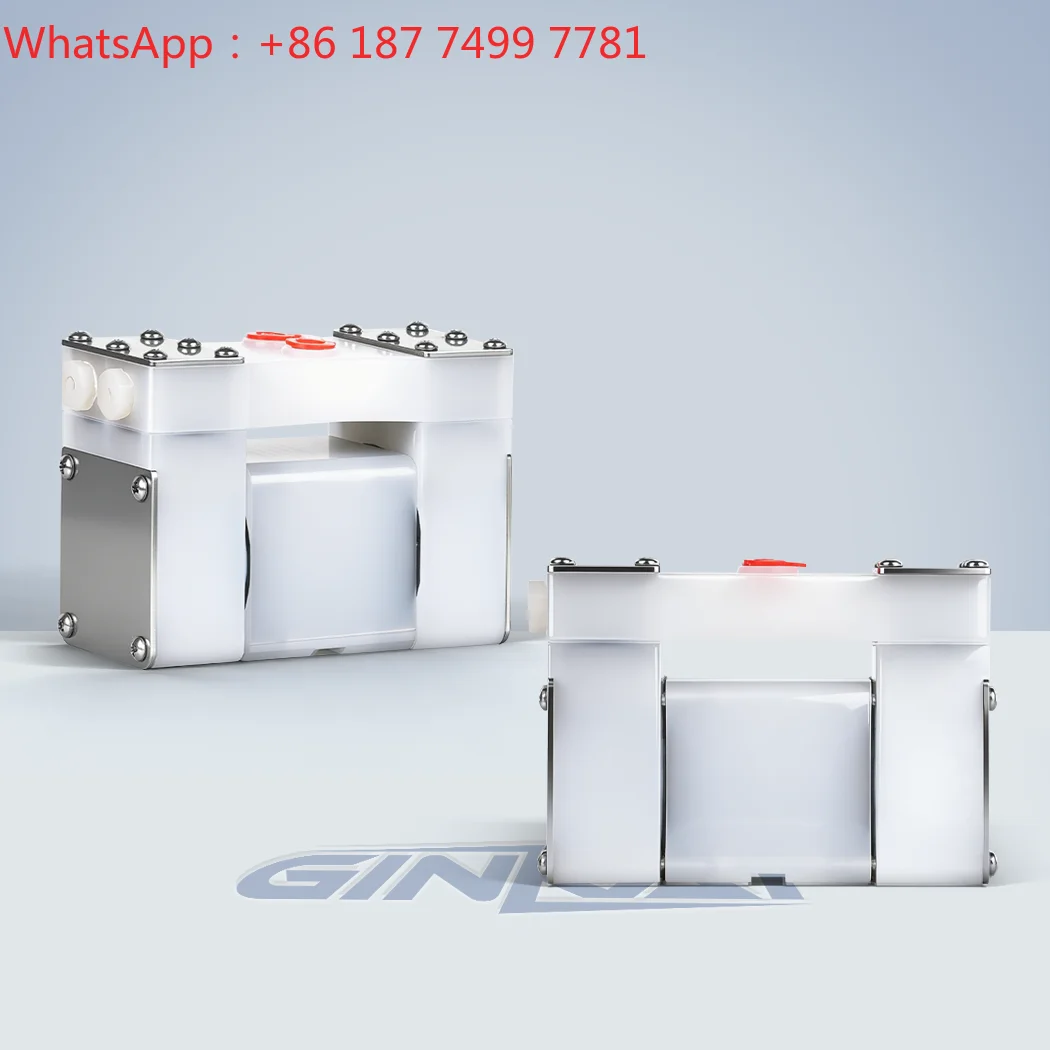 DN25 Aluminum Alloy Electric Diaphragm Pump Electroplating Chemical Filter Circulation Industrial Fluid Pump