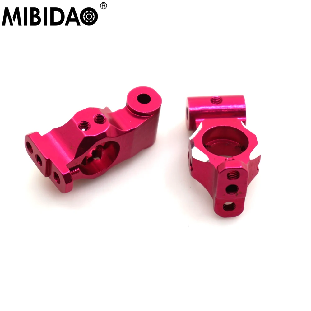 

MIBIDAO Aluminum Rear Steering Knuckle Arms For 1/10 3Racing Sakura D4 AWD RC Drift Car Upgrade Parts