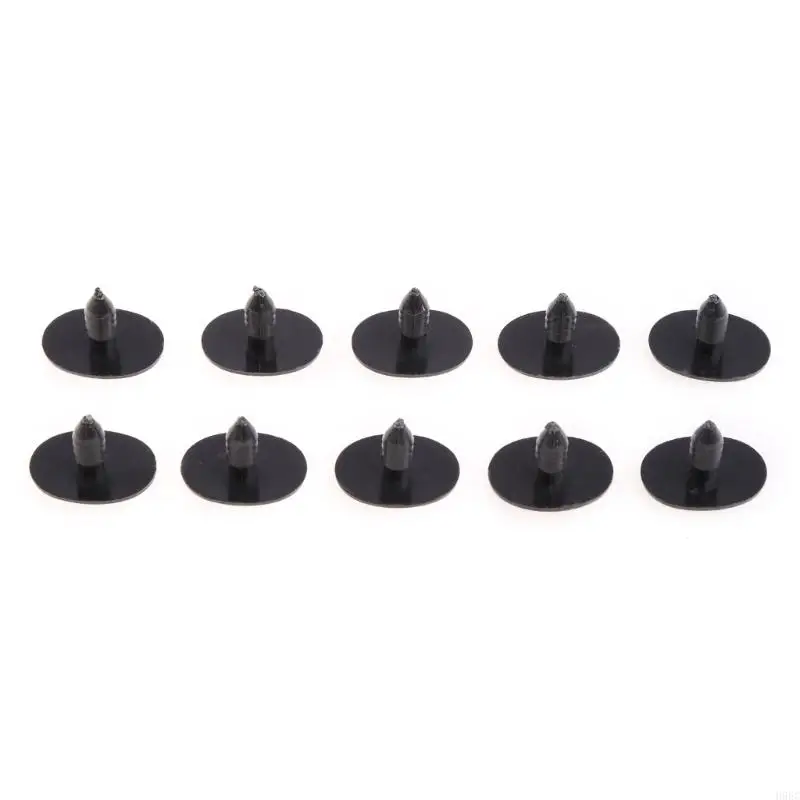 H9EC 5 pares (10pcs) Oval Blue Safety Eyes plástico plástico Títeres Muñecas Ojos DIY 24 mm