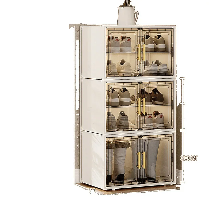 

Strong and durable dust-proof shoe rack for household use at the door of the shoe cabinet, multi-functional