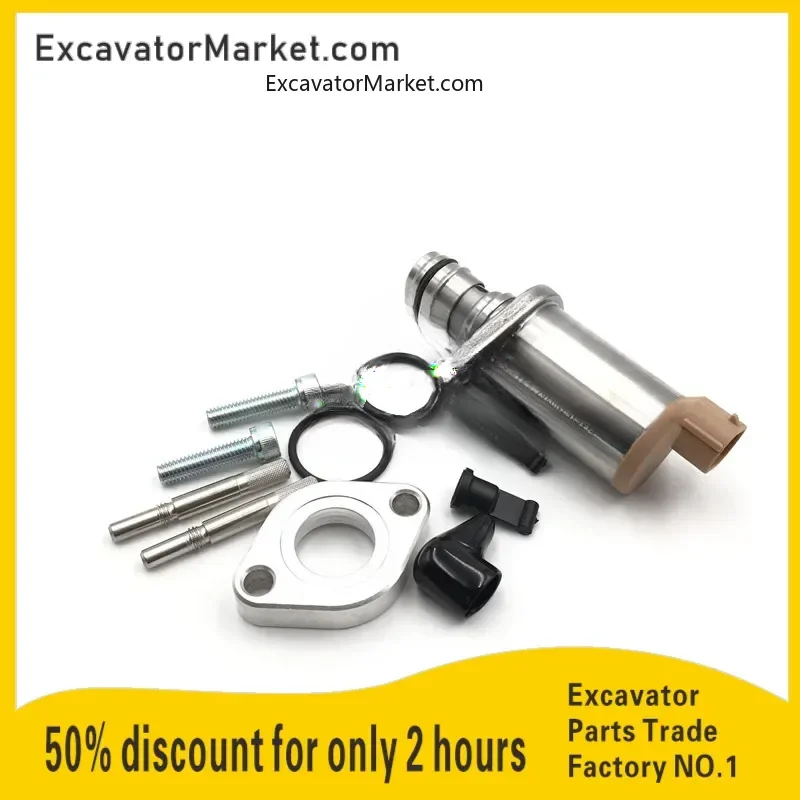 Excavator Spare Hitachi zax200 230 330 350 high-pressure oil pump scv solenoid valve 4hk1/6hk1 electric injection excavator