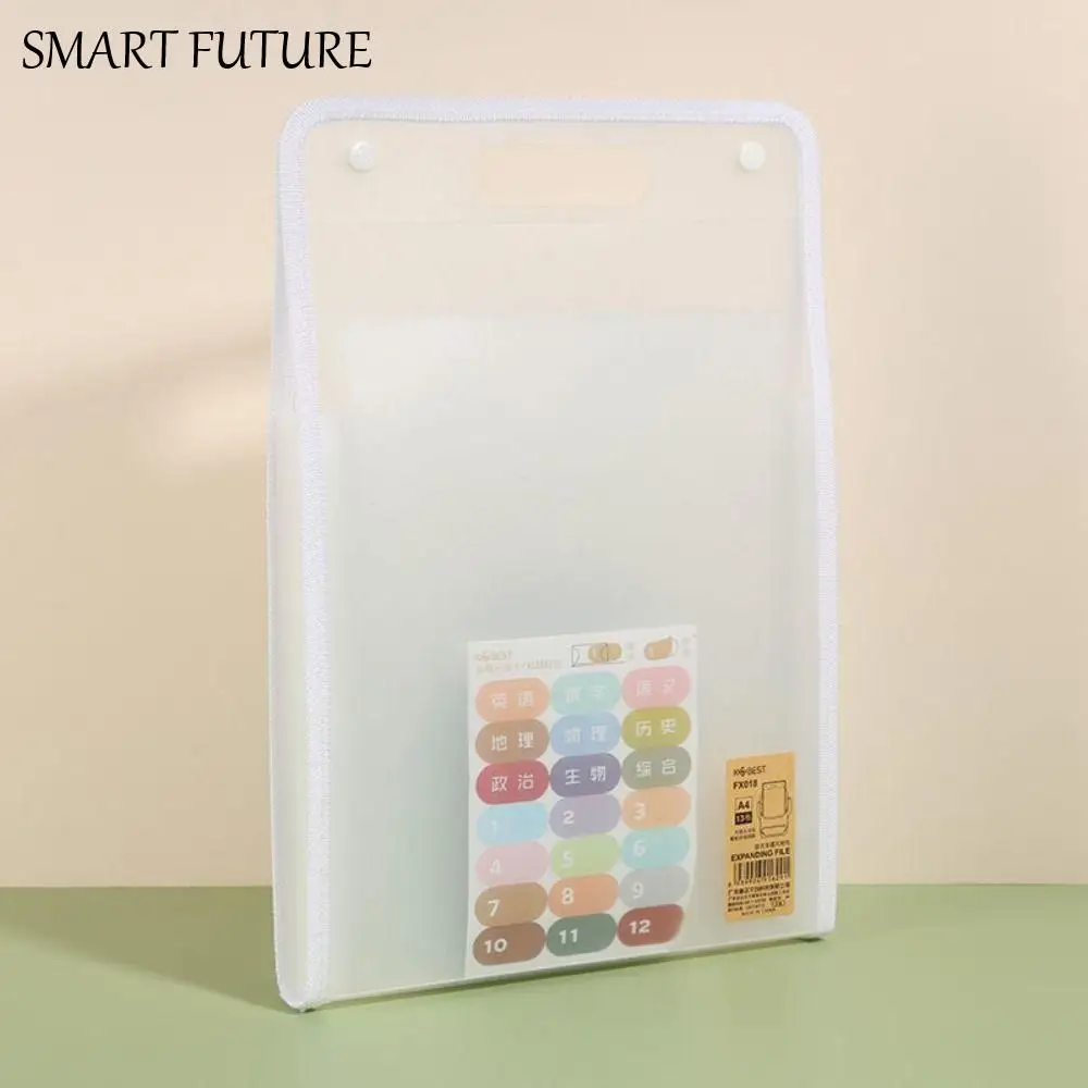 

Сумка Портфели А4 Вертикальная папка Сумка для органов Материал ПП 13-карманные папки для файлов Портативная прочная сумка для хранения файлов формата А4 Студенческая