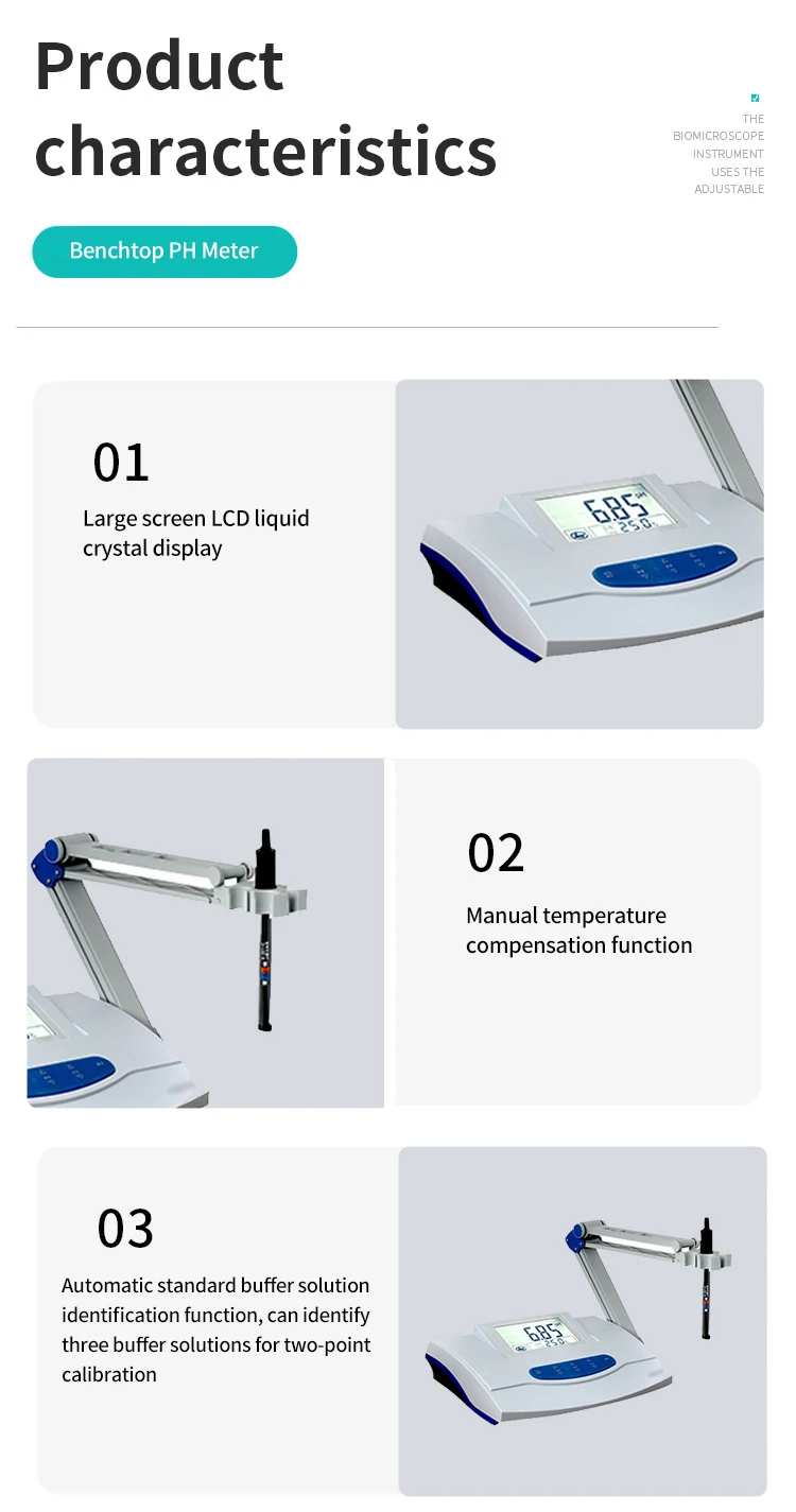 DC-30F Water Quality   Meter RS485 Transmission 0.01pH Resolution,  Powered ABS Material 1 Year OEM
