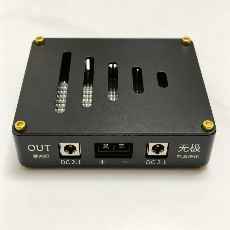 Non-polarity HIFI Power Purifier Filter for SMPS DAC Headphone Amplifier Low Noise Audio Power Conditioner